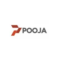 Pooja Construction Logo