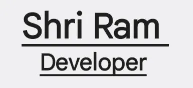 Shri Ram Developers Logo