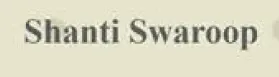 Shanti Swaroop Logo