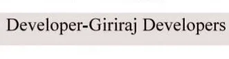 Giriraj Developers Logo