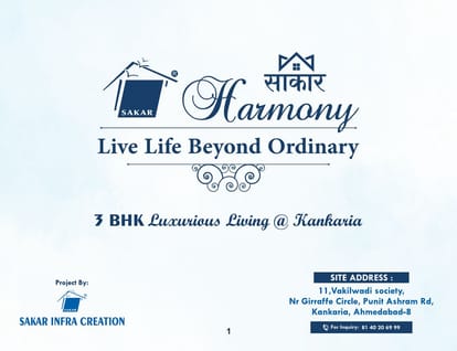 Sakar Harmony Brochure Image 1
