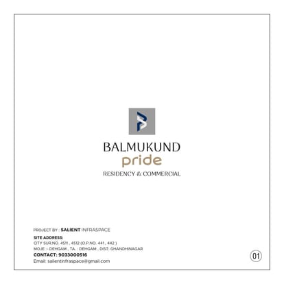 Balmukund Pride Brochure Image 1
