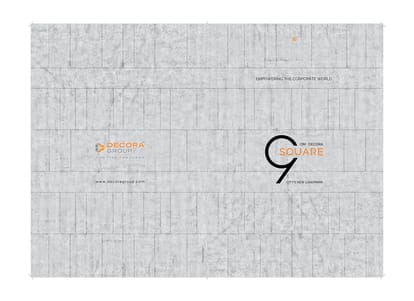 Decora Om 9 Square Brochure Image 1