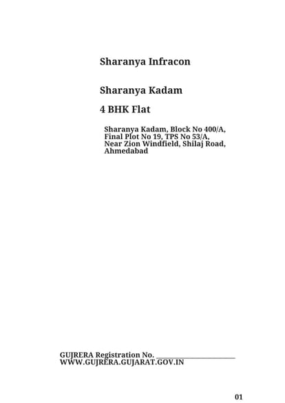 Sharanya Kadamb Brochure Image 1