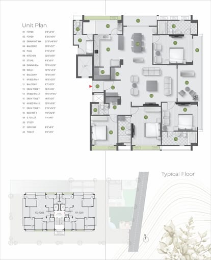 455 Sqyd 4 BHK For Sale Brochure Image 5