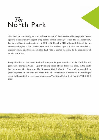 The North Park Brochure Image 3