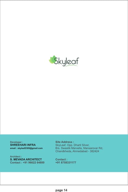 Shreehari Skyleaf Brochure Image 14