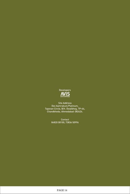 Avis Dev Aamrakunj Platinum Brochure Image 8