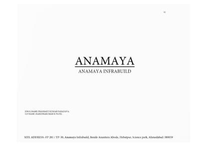 Anamaya Brochure Image 2