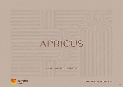 Saiyamm Apricus Brochure Image 1