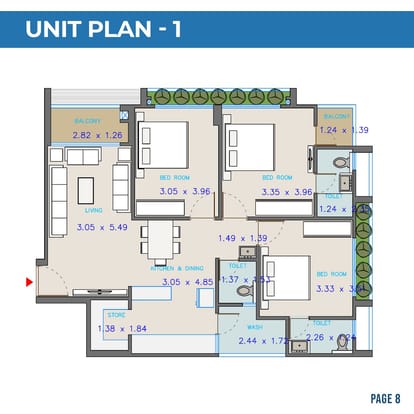 Aarshis Morena Apartment Brochure Image 8