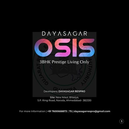 Dayasagar Osis Brochure Image 1