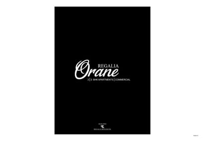 Regalia Orane Brochure Image 1
