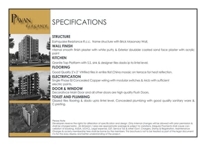 Pavan Elegance Brochure Image 9