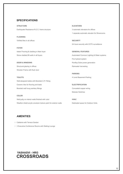 Yashasvi-HRG Cross Roads Brochure Image 12