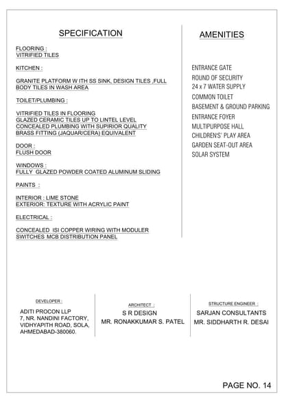 Shri Hari Sky Brochure Image 14