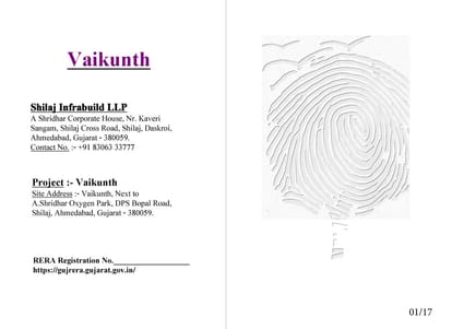 Vaikunth Brochure Image 1