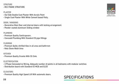 Krupa Ocean Brochure Image 8