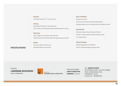 Vaidehi Elysium Brochure Image 18