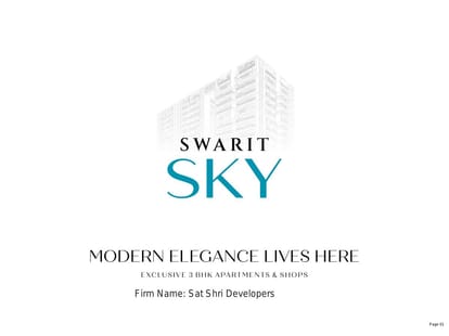 Sat Swarit Sky Brochure Image 1