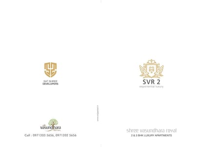 Sat Shree Vasundhara Royal 2 Brochure Image 1