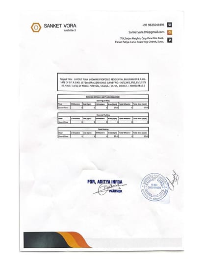 Aditya Bungalows Brochure Image 1