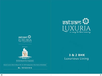 Satyam Luxuria Brochure Image 1