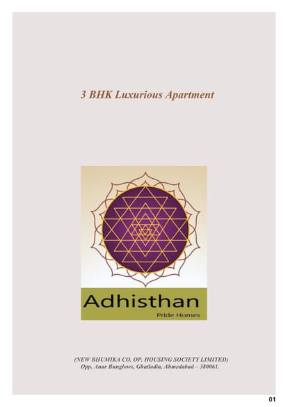 Adhisthan Pride Homes Brochure Image 1