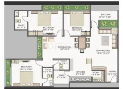3 BHK Flat for Sale in Randesan, Gandhinagar Image 15