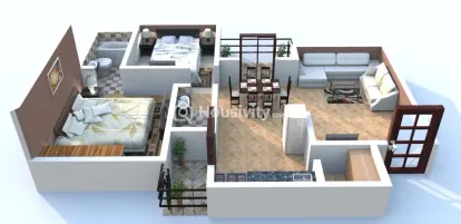 2 BHK Flat for Sale in Sargasan, Gandhinagar Image 1