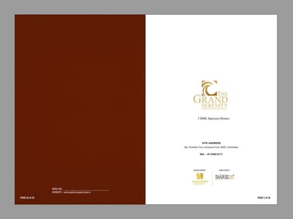 The Grand Serenity Brochure Image 1