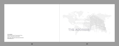 The Address Brochure Image 1