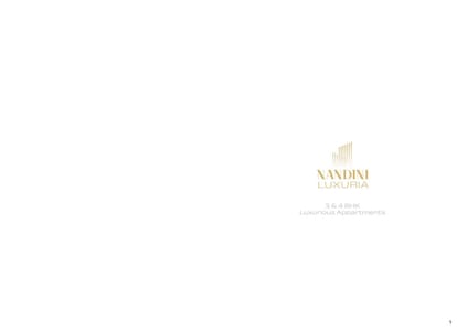 Nandini Luxuria Brochure Image 1