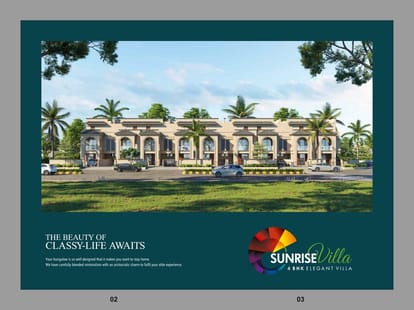 Sun Sunrise Villa Brochure Image 2
