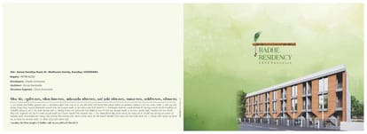 Dhadvi Radhe Residency Appartment Brochure Image 1