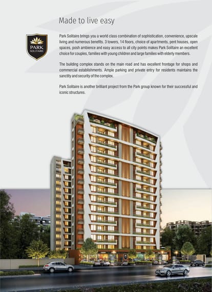 Park Solitaire Brochure Image 3