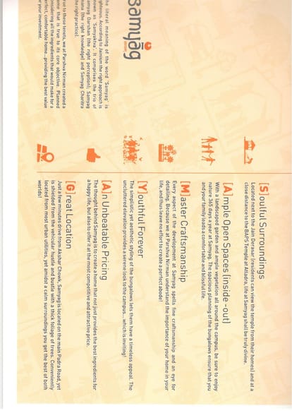 Samyag Bungalows Brochure Image 3