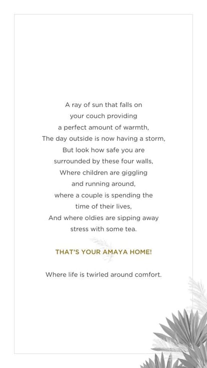 Amaya Brochure Image 4