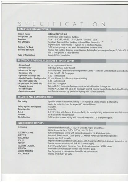 Avadh Rituraj Textile Hub Brochure Image 10