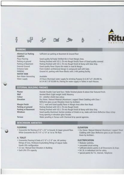 Avadh Rituraj Textile Hub Brochure Image 11