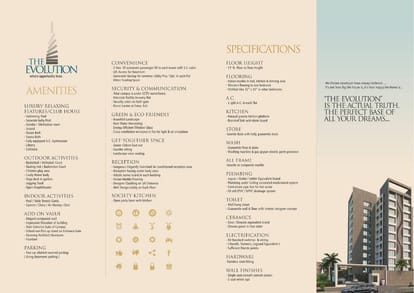 The Evolution Brochure Image 17
