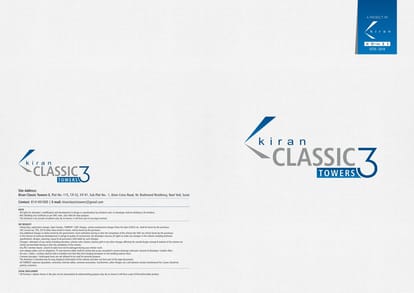 Kiran Classic Towers 3 Brochure Image 1