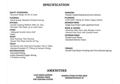 Antariksh Avenue Brochure Image 7