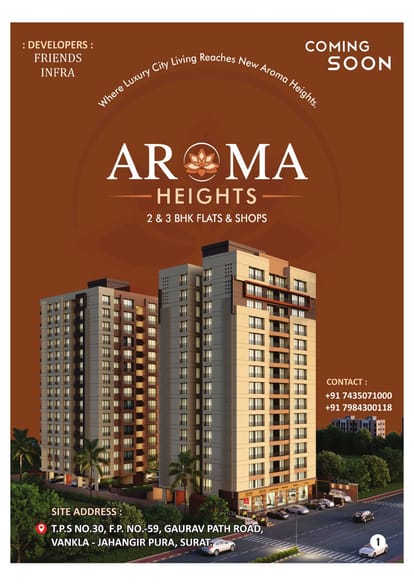 Aroma Heights Brochure Image 1