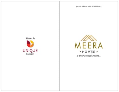 Unique Meera Homes Brochure Image 1