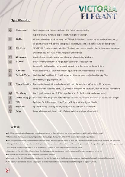 Victoria Elegant Brochure Image 2