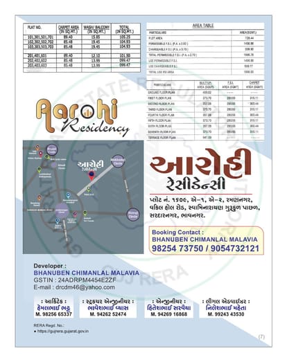 aarohi residency Brochure Image 7