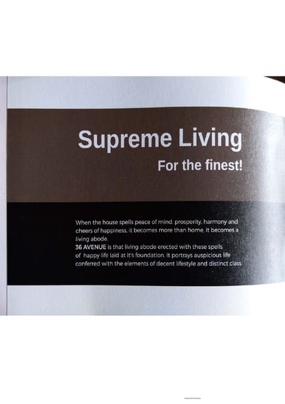 36 Avenue Brochure Image 4