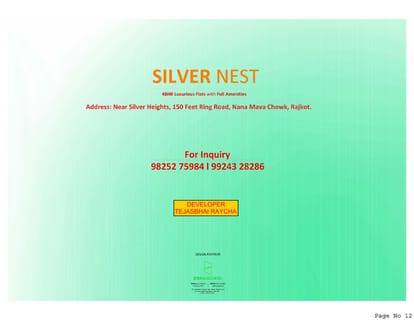 Silver Nest Brochure Image 12