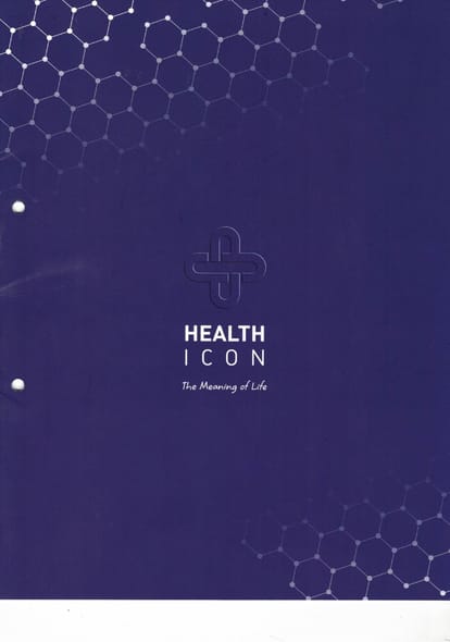 Health Icon Brochure Image 1